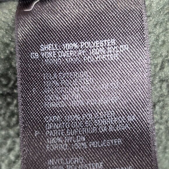 Mens The North Face Polartec Full Zip Fleece Jacket Green Gray Polyester Size L - Picture 5 of 9